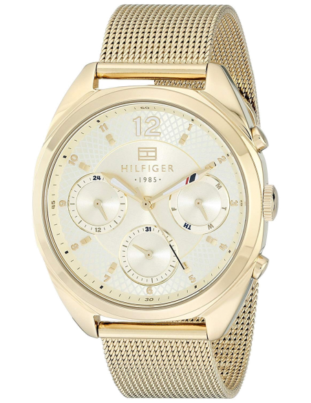 Tommy Hilfiger Mia Gold Dial Gold Mesh Bracelet Watch for Women - 1781488 Buy Now By Tommy Hilfiger