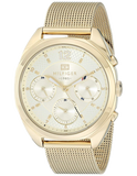 Tommy Hilfiger Mia Gold Dial Gold Mesh Bracelet Watch for Women - 1781488 Buy Now By Tommy Hilfiger