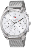 Tommy Hilfiger Mia Silver Dial Silver Mesh Bracelet Watch for Men - 1781628 Buy Now By Tommy Hilfiger