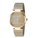 Tommy Hilfiger Lynn Quartz Gold Dial Gold Mesh Bracelet Watch For Women - 1781867 Buy Now By Tommy Hilfiger