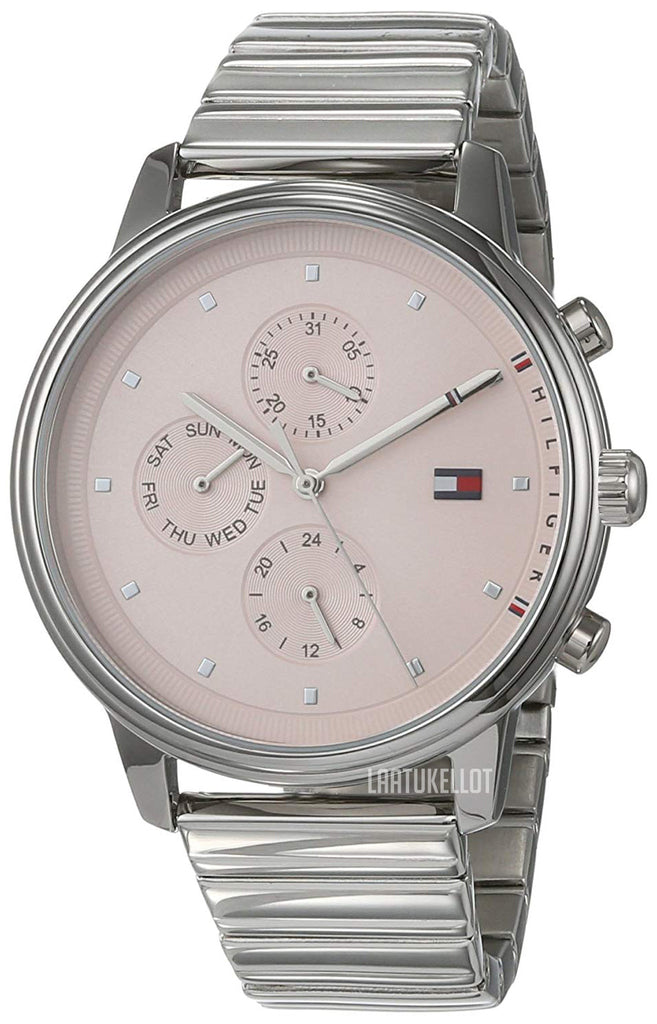 Tommy Hilfiger Blake Pink Dial Silver Steel Strap Watch for Women - 1781904 Buy Now By Tommy Hilfiger