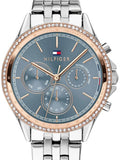 Tommy Hilfiger Ari Diamonds Blue Dial Silver Steel Strap Watch for Women - 1781976 Buy Now By Tommy Hilfiger