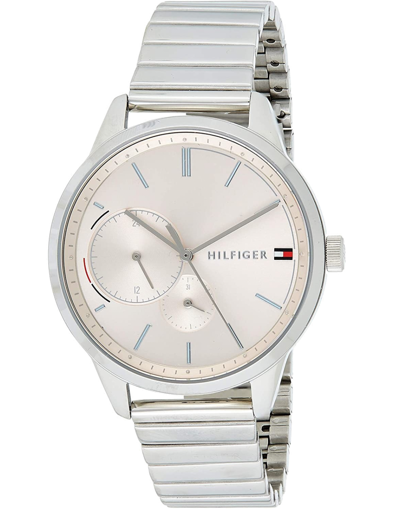 Tommy Hilfiger Brooke Pink Dial Silver Steel Strap Watch for Women - 1782020 Buy Now By Tommy Hilfiger