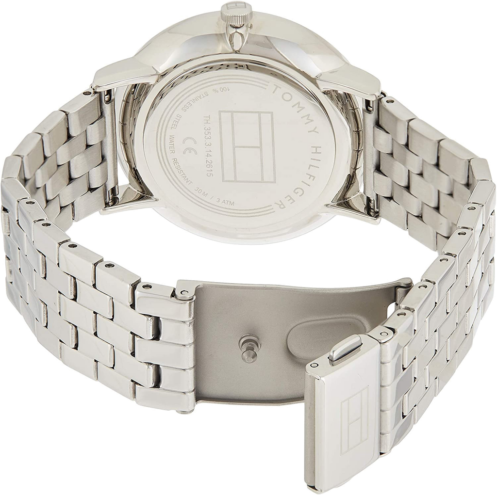 Tommy Hilfiger Jenna Quartz White Dial Silver Steel Strap Watch for Women - 1782068 Buy Now By Tommy Hilfiger
