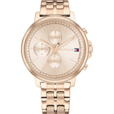 Tommy Hilfiger Carly Rose Gold Dial Rose Gold Steel Strap Watch for Women - 1781788 Buy Now By Tommy Hilfiger
