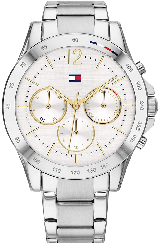 Tommy Hilfiger Haven Multifunction Chronograph White Dial Silver Steel Strap Watch For Women - 1782194 Buy Now By Tommy Hilfiger