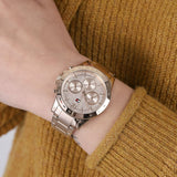 Tommy Hilfiger Haven Chronograph Rose Gold Dial Rose Gold Steel Strap Watch For Women - 1782197 Buy Now By Tommy Hilfiger