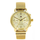 Tommy Hilfiger Blake Quartz Gold Dial Gold Mesh Bracelet Watch for Women - 1782302 Buy Now By Tommy Hilfiger