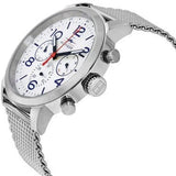 Tommy Hilfiger Jake Quartz White Dial Silver Mesh Bracelet Watch for Men - 1791233 Buy Now By Tommy Hilfiger