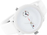 Tommy Hilfiger Denim White Dial White Rubber Strap Watch for Men - 1791324 Buy Now By Tommy Hilfiger