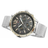 Tommy Hilfiger Gavin Chronograph Quartz Grey Dial Silver Mesh Bracelet Watch for Men - 1791466 Buy Now By Tommy Hilfiger
