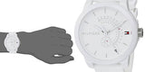 Tommy Hilfiger Denim Analog White Dial White Rubber Strap Watch for Men - 1791481 Buy Now By Tommy Hilfiger