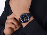 Tommy Hilfiger Parker Chronograph Quartz Blue Dial Blue Leather Strap Watch For Men - 1791839 Buy Now By Tommy Hilfiger