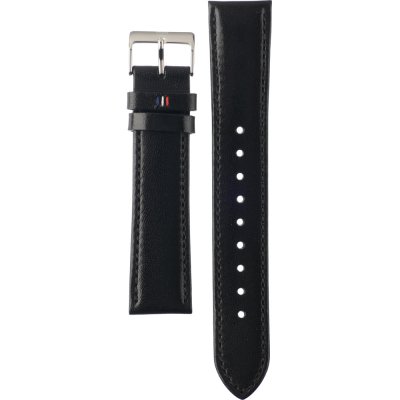 Tommy Hilfiger Lexor Silver Dial Black Leather Strap Watch For Men - 1791489 Buy Now By Tommy Hilfiger