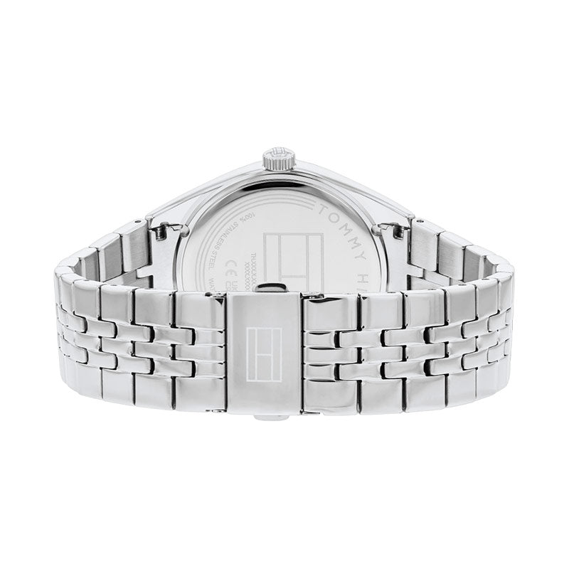 Tommy Hilfiger Monica Multifunction Chronograph Pink Dial Silver Steel Strap Watch For Women - 1782590 Buy Now By Tommy Hilfiger