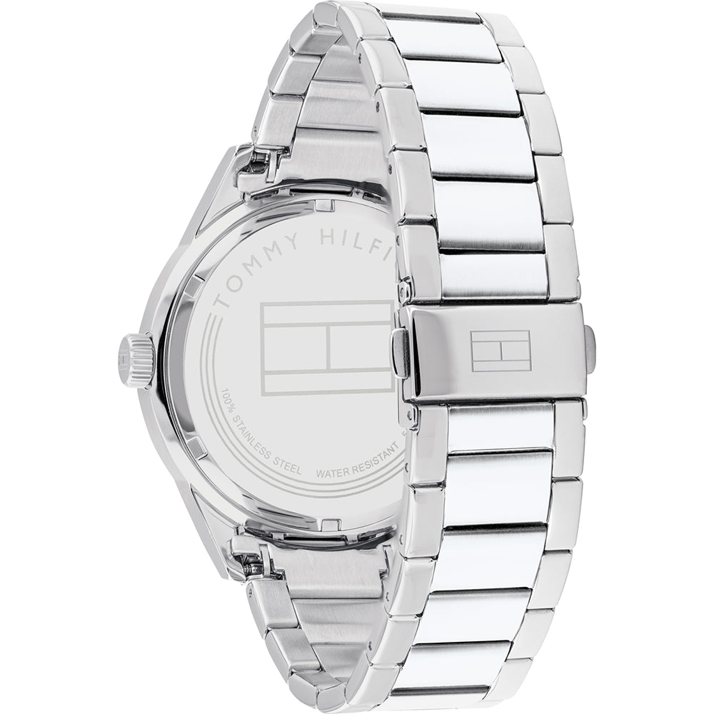Tommy Hilfiger Austin Black Dial Silver Steel Strap Watch for Men - 1791639 Buy Now By Tommy Hilfiger