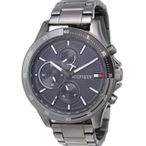 Tommy Hilfiger Bank Grey Dial Grey Steel Strap Watch for Men - 1791719 Buy Now By Tommy Hilfiger
