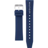Tommy Hilfiger Jackson Silver Dial Black Leather Strap Watch for Men - 1791240 Buy Now By Tommy Hilfiger