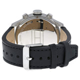 Tommy Hilfiger Sport Chronograph Black Dial Black Leather Strap Watch for Men - 1791050 Buy Now By Tommy Hilfiger