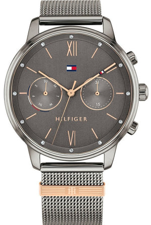Tommy Hilfiger Blake Quartz Grey Dial Silver Mesh Bracelet Watch for Men - 1782304 Buy Now By Tommy Hilfiger