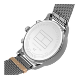 Tommy Hilfiger Blake Quartz Grey Dial Silver Mesh Bracelet Watch for Men - 1782304 Buy Now By Tommy Hilfiger