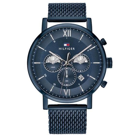 Tommy Hilfiger Evan Blue Dial Blue Mesh Bracelet Watch for Men - 1710397 Buy Now By Tommy Hilfiger