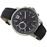 Tommy Hilfiger London Chronograph Grey Dial Black Leather Strap Watch for Men - 1791533 Buy Now By Tommy Hilfiger