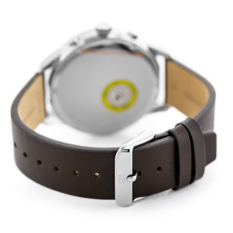 Tommy Hilfiger Chase Quartz Brown Dial Brown Leather Strap Watch for Men - 1791579 Buy Now By Tommy Hilfiger