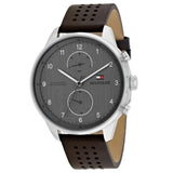 Tommy Hilfiger Chase Quartz Brown Dial Brown Leather Strap Watch for Men - 1791579 Buy Now By Tommy Hilfiger