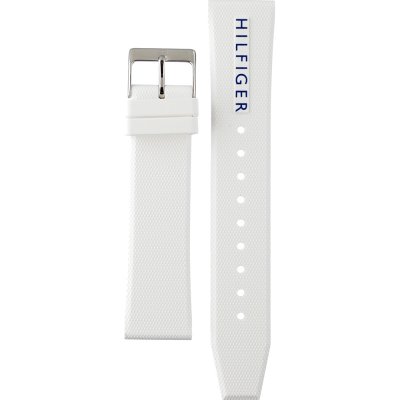 Tommy Hilfiger Denim Analog White Dial White Rubber Strap Watch for Men - 1791481 Buy Now By Tommy Hilfiger