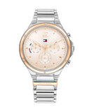 Tommy Hilfiger Eve Chronograph Quartz Pink Dial Silver Steel Strap Watch For Women - 1782279 Buy Now By Tommy Hilfiger