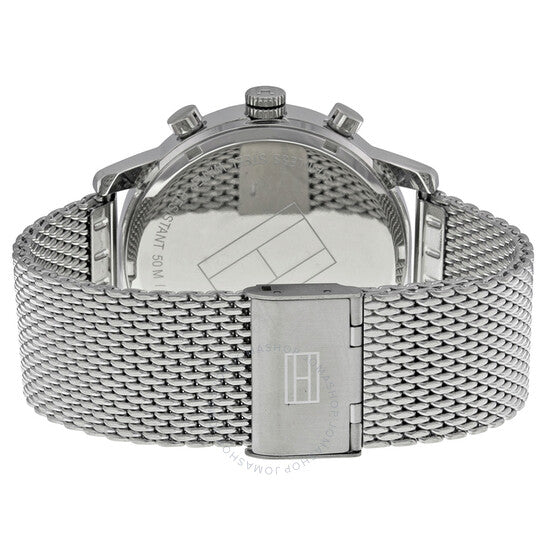 Tommy Hilfiger Harrison Quartz Grey Dial Silver Mesh Bracelet Watch for Men - 1790877 Buy Now By Tommy Hilfiger