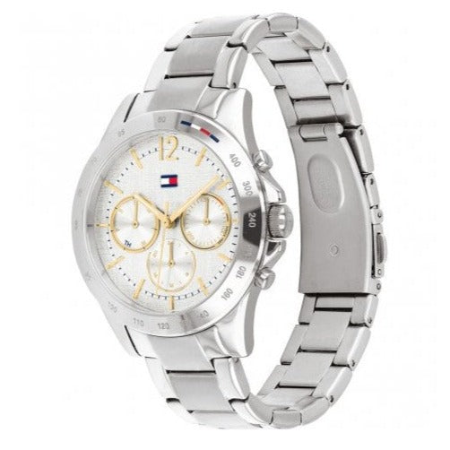 Tommy Hilfiger Haven Multifunction Chronograph White Dial Silver Steel Strap Watch For Women - 1782194 Buy Now By Tommy Hilfiger