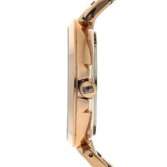 Tommy Hilfiger Angela Quartz White Dial Rose Gold Steel Strap Watch for Women - 1782124 Buy Now By Tommy Hilfiger