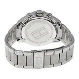 Tommy Hilfiger Hudson Chronograph Quartz Brown Dial Silver Steel Strap Watch For Men - 1791229 Buy Now By Tommy Hilfiger