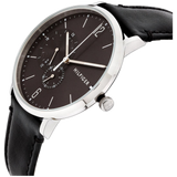 Tommy Hilfiger Brooklyn Black Dial Black Leather Strap Watch for Men - 1791509 Buy Now By Tommy Hilfiger
