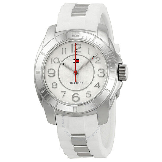 Tommy Hilfiger K2 White Dial White Rubber Strap Watch for Women - 1781306 Buy Now By Tommy Hilfiger