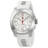 Tommy Hilfiger K2 White Dial White Rubber Strap Watch for Women - 1781306 Buy Now By Tommy Hilfiger