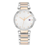 Tommy Hilfiger Lynn Quartz White Dial Two Tone Steel Strap Watch For Women - 1782236 Buy Now By Tommy Hilfiger