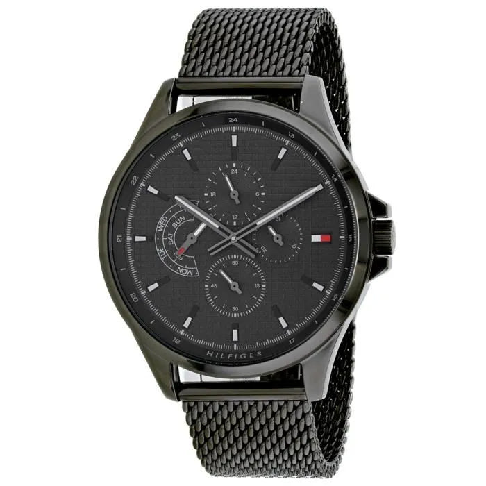 Tommy Hilfiger Shawn Chronograph Quartz Grey Dial Grey Mesh Bracelet Watch for Men - 1791613 Buy Now By Tommy Hilfiger