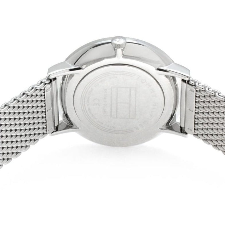 Tommy Hilfiger Brooklyn Quartz Blue Dial Silver Mesh Bracelet Watch for Men - 1791505 Buy Now By Tommy Hilfiger
