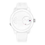 Tommy Hilfiger Denim White Dial White Rubber Strap Watch for Men - 1791558 Buy Now By Tommy Hilfiger