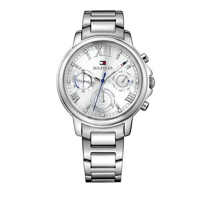 Tommy Hilfiger Claudia Silver Dial Silver Steel Strap Watch for Women - 1781741 Buy Now By Tommy Hilfiger