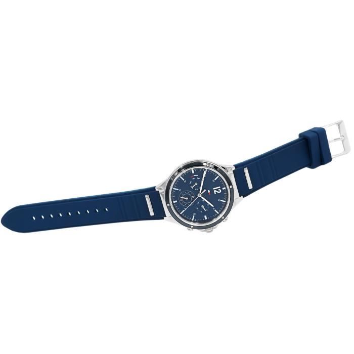 Tommy Hilfiger Eve Chronograph Quartz Blue Dial Blue Rubber Strap Watch For Women - 1782281 Buy Now By Tommy Hilfiger
