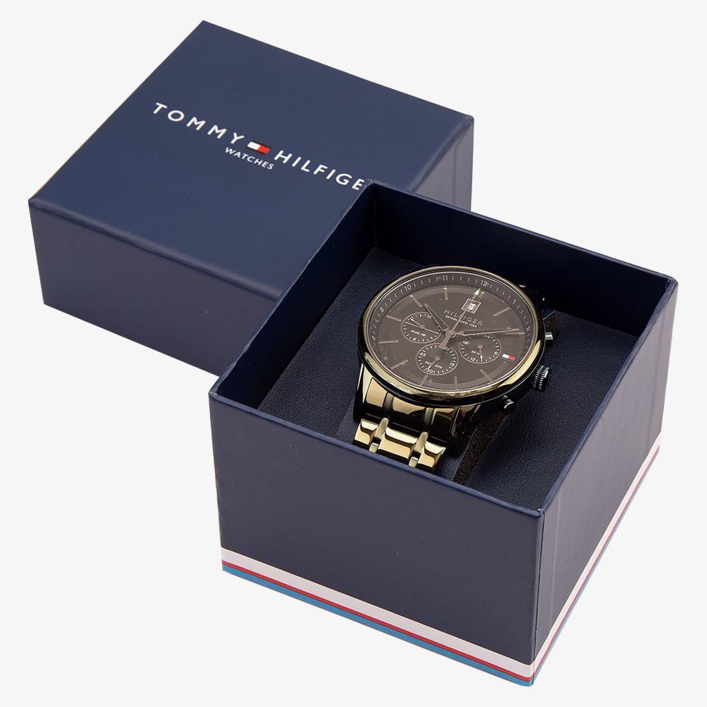 Tommy Hilfiger Mason Quartz Blue Dial Silver Steel Strap Watch for Men - 1791788 Buy Now By Tommy Hilfiger