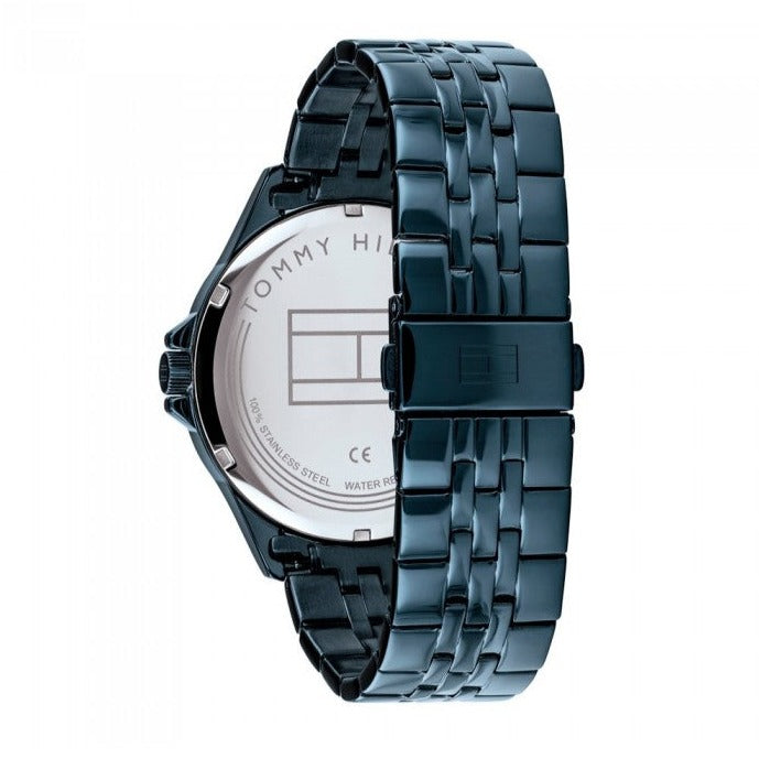 Tommy Hilfiger Shawn Quartz Blue Dial Blue Steel Strap Watch for Men - 1791618 Buy Now By Tommy Hilfiger