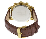 Tommy Hilfiger Harrison White Dial Brown Leather Strap Watch for Men - 1790874 Buy Now By Tommy Hilfiger