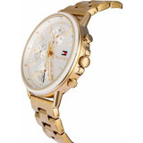 Tommy Hilfiger Carly White Dial Gold Steel Strap Watch for Women - 1781786 Buy Now By Tommy Hilfiger