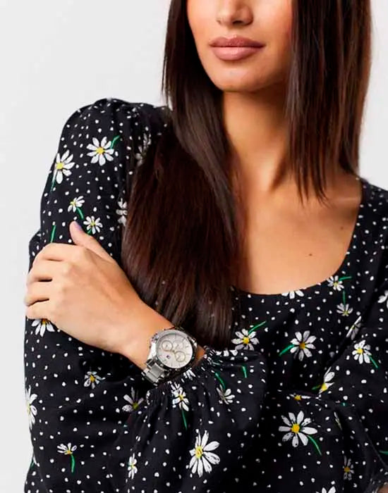 Tommy Hilfiger Haven Multifunction Chronograph White Dial Silver Steel Strap Watch For Women - 1782194 Buy Now By Tommy Hilfiger