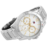 Tommy Hilfiger Haven Multifunction Chronograph White Dial Silver Steel Strap Watch For Women - 1782194 Buy Now By Tommy Hilfiger